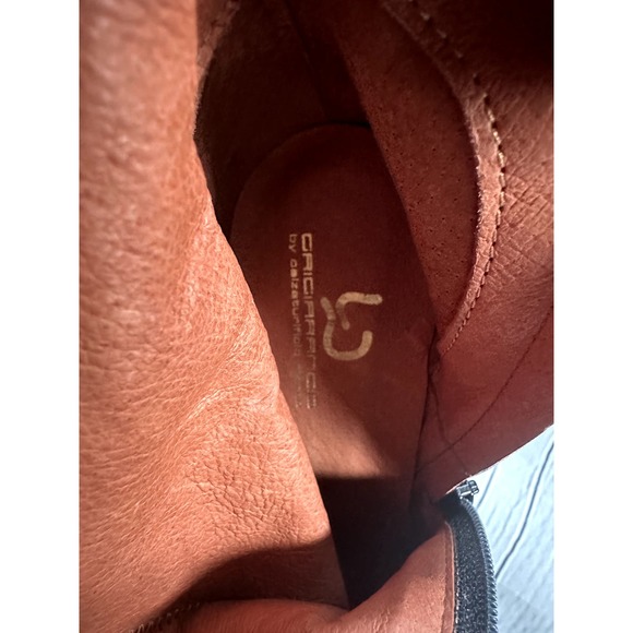 Mark Nason 67179 Ankle Zip Distressed Leather Metal Cross Brown Boots Mens Sz 11 - Picture 9 of 10